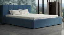 MERLIN tapicerowane łóżko w wielu wariantach obicia 140x200