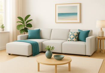 Narożnik 3-osobowy lewostronny LUCAS 284x166 cm