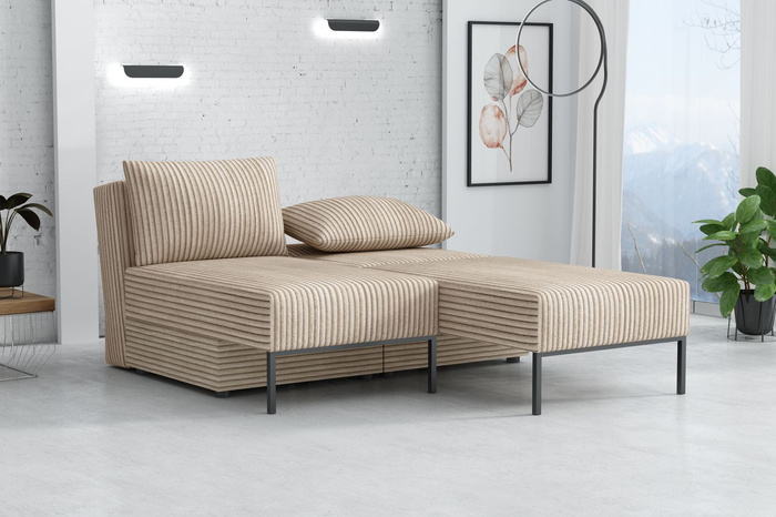 Tomi wielofunkcyjna sofa, narożnik z funkcją spania 