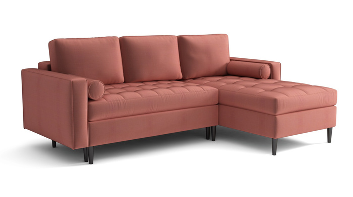 Elegancki narożnik z funkcją spania Florencja 240x175 cm 