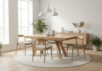 Stół prostokątny, rozkładany TADEUSZ T39 100x180-380 cm