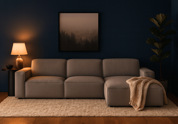 Narożnik 3-osobowy prawostronny LUCAS 284x166 cm