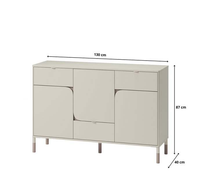 Komoda Harmonia 130x87x40cm