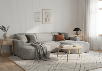 Narożnik modułowy LUCAS U 284x166 cm