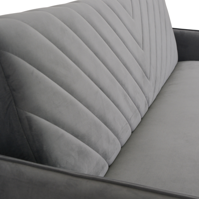 Wersalka rozkładana Loren 186x120 cm - granatowa Amon 07