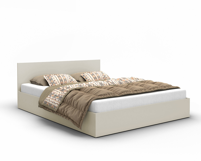 Łóżko drewniane kaszmir z materacem ATENA 160x200cm