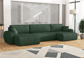 Narożnik z funkcją spania DORATO U 342x142 cm