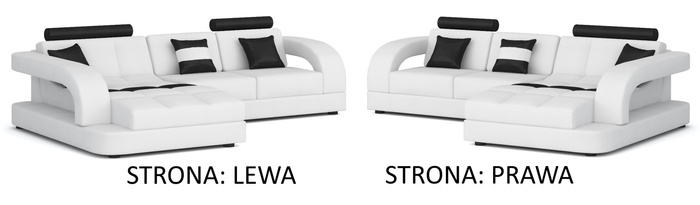 Narożnik Hudson A 294x187 cm