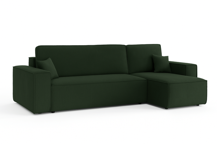 Narożnik uniwersalny z funkcją spania DENIS 244x142 cm