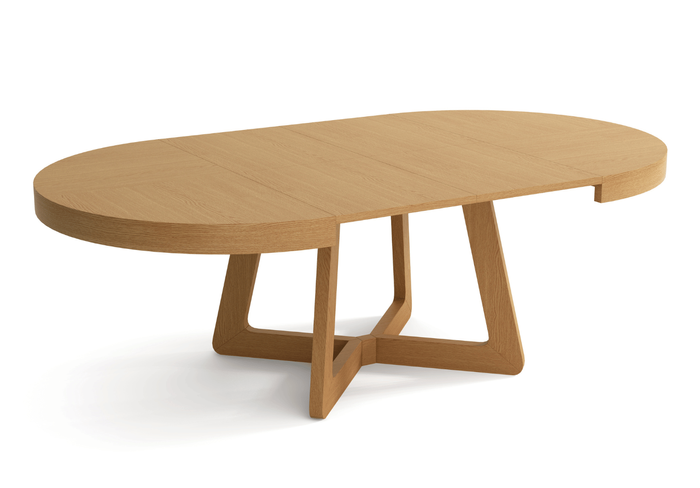 Stół okrągły, rozkładany OLAF T40 130-230 cm