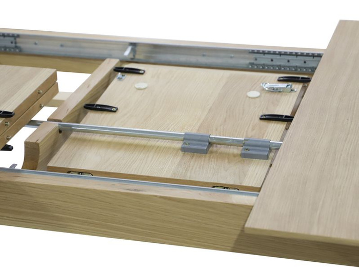 STÓŁ PROSTOKĄTNY ROZKŁADANY  100 cm x 180 - 265 cm T67