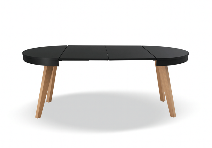 Stół okrągły, rozkładany PATRYK T70 100-200 cm