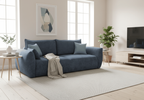 Sofa z funkcją spania ZURI 238x102 cm