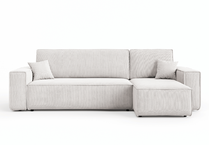 Narożnik uniwersalny z funkcją spania DENIS 244x142 cm