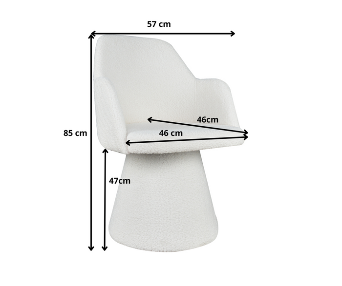 KRZESŁO TAPICEROWANE BOSTWANA