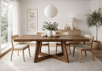 Stół kwadratowy, rozkładany OLGIERD T69 130-230 cm