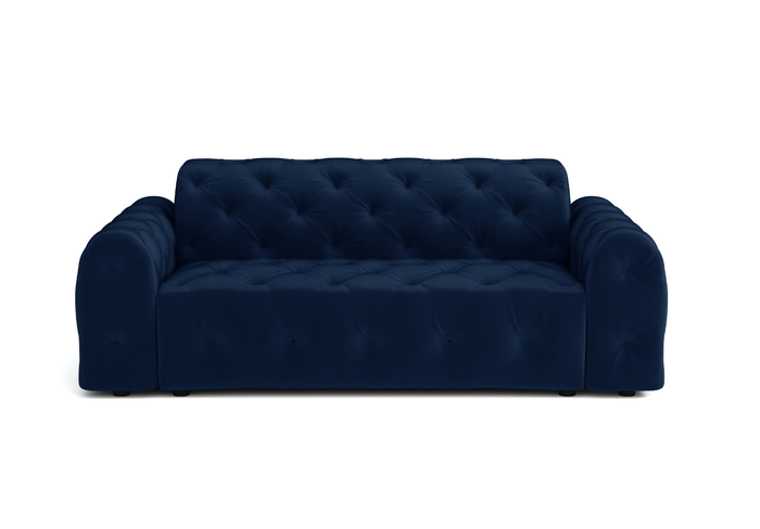 Sofa 3-osobowa z eleganckimi pikowaniami CANDY 230x107 cm