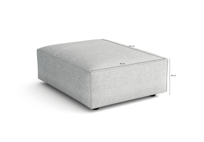 Pufa LUCAS 80x102 cm