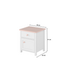 Stolik nocny Lyssa 45x51x42 cm