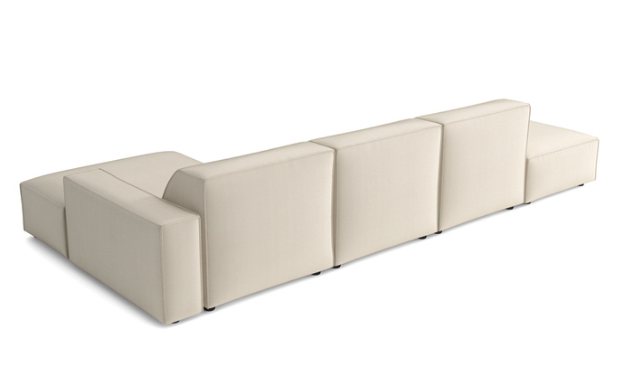 Narożnik z pufą Lucas 341x102 cm