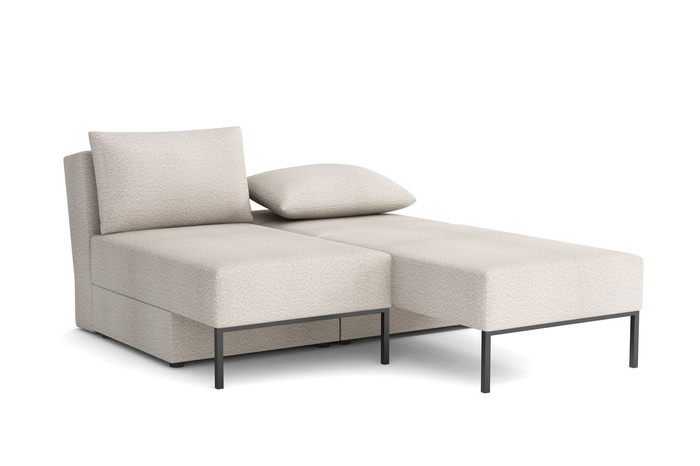 Wielofunkcyjna sofa narożna z funkcją spania TOMI 165x205 cm