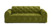 Stylowa sofa 3 osobowa z eleganckimi pikowaniami Candy 230x94 cm