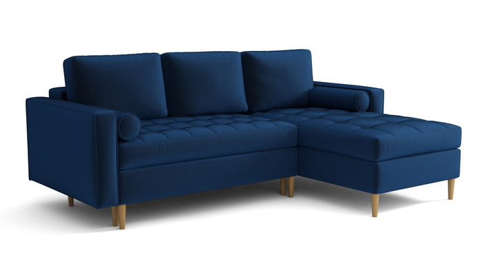 Elegancki narożnik z funkcją spania Florencja 240x175 cm 