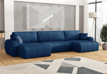 Narożnik z funkcją spania DORATO U 342x142 cm