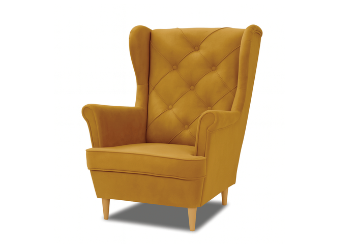 Fotel uszak z pikowaniem RIO 90x105 cm