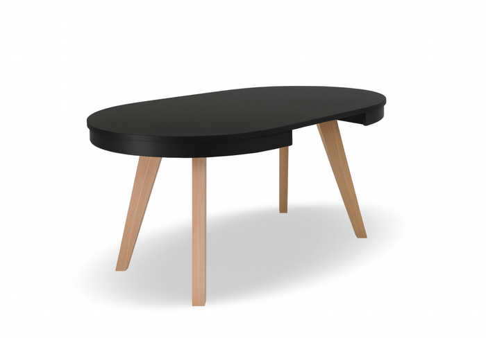 Stół okrągły, rozkładany PATRYK T70 100-200 cm