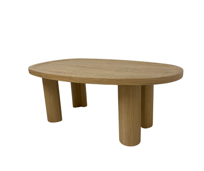 Stolik kawowy TAI z fornirem dębowym 100 x 60 cm