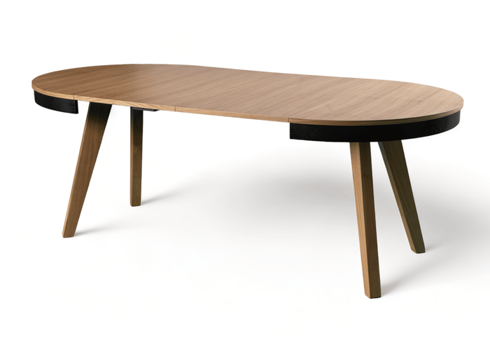 Stół okrągły, rozkładany PATRYK T70 100-200 cm