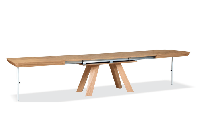 Stół prostokątny, rozkładany TADEUSZ T39 100x180-380 cm