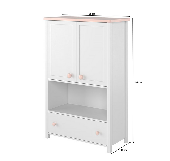 Witryna Lyssa 85x131x42 cm