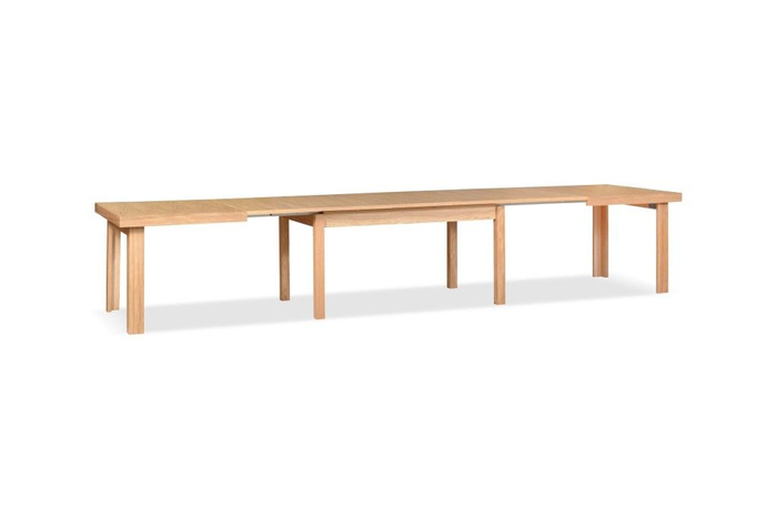 Stół duży, prostokątny, rozkładany 100 cm x 160-410 cm T52