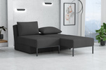 Wielofunkcyjna sofa narożna z funkcją spania TOMI 165x205 cm