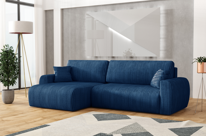 Narożnik z funkcją spania DORATO L 250x142 cm