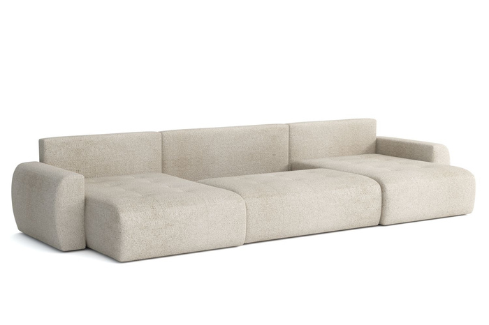 Narożnik z funkcją spania U MOET 342x142 cm