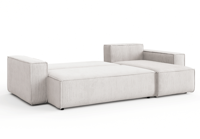 Narożnik uniwersalny z funkcją spania DENIS 244x142 cm