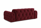 Sofa 3-osobowa z eleganckimi pikowaniami CANDY 230x107 cm