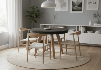 Stół okrągły, rozkładany PATRYK T70 100-200 cm