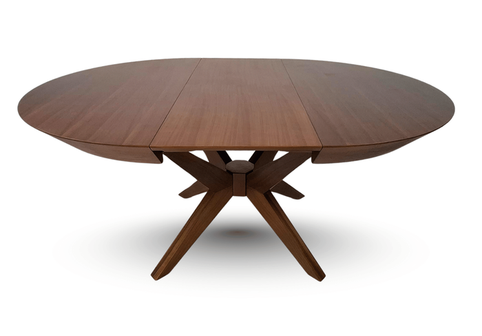 Stół nowoczesny, okrągły, rozkładany 120-220 cm FRANEK T66