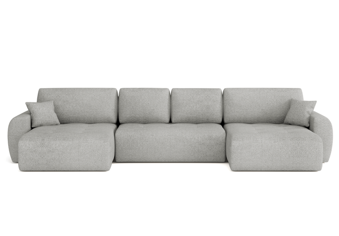 Narożnik z funkcją spania U MOET 342x142 cm