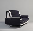  Nowoczesna tapicerowana sofa 3-osobowa do salonu ONYX