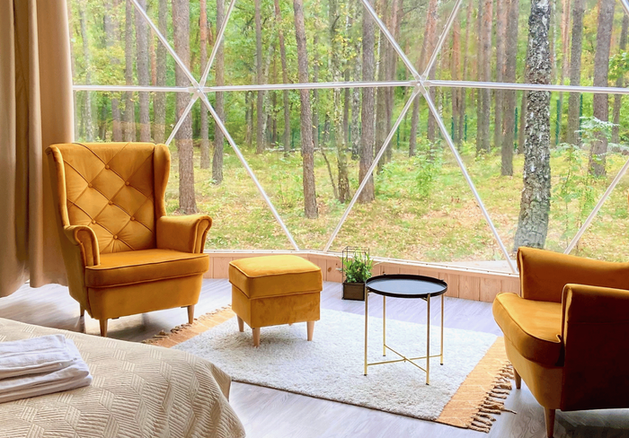 Fotel uszak z pikowaniem RIO 90x105 cm