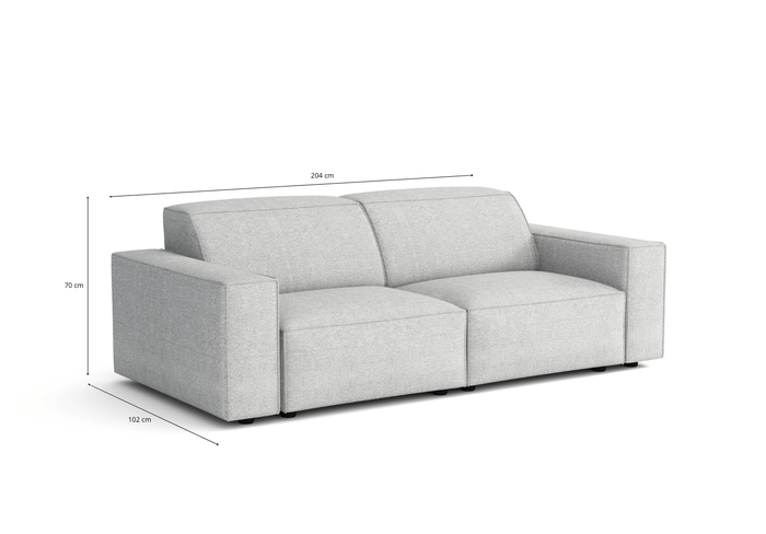 Sofa 3-osobowa LUCAS 204x102 cm