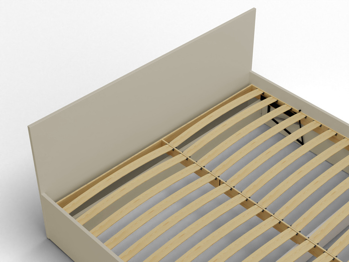 Łóżko drewniane kaszmir z materacem ATENA 140x200cm