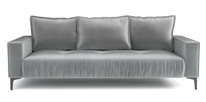 SOFA Z MARSZCZENIAMI MORRIS 216x98 cm