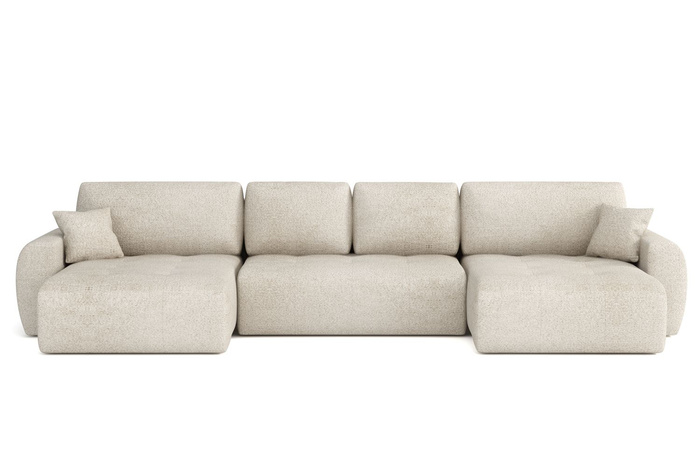 Narożnik z funkcją spania U MOET 342x142 cm