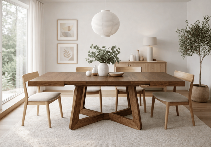 Stół kwadratowy, rozkładany OLGIERD T69 130-230 cm